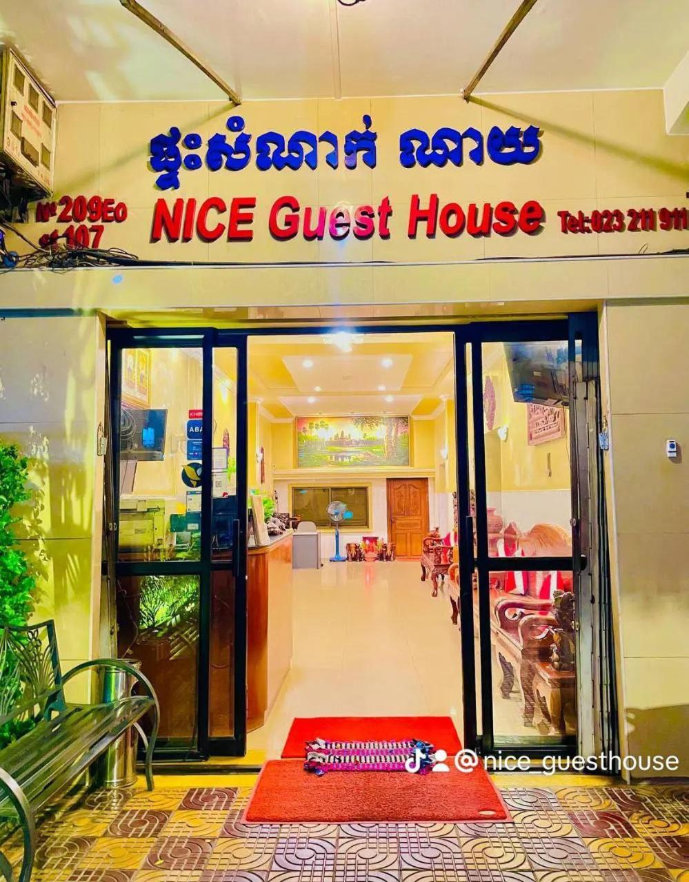 Nice Guesthouse Phnom Pen Exterior foto